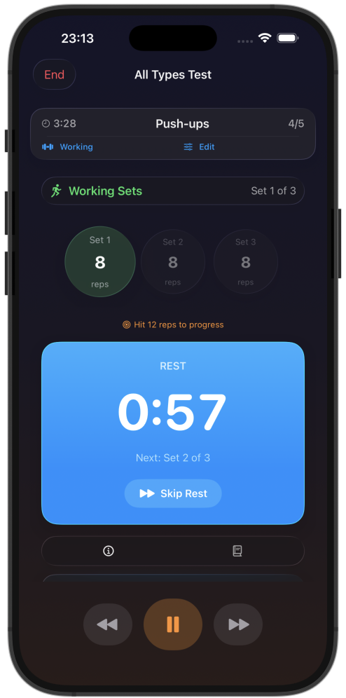 HIIT timer